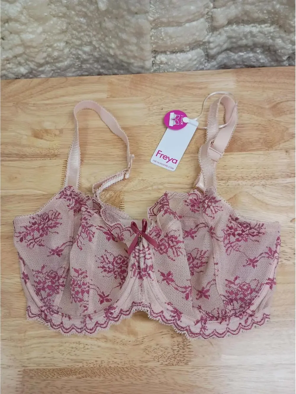 FREYA OFFBEAT DECADENCE UNDERWIRE SIDE‑SUPPORT BRA SIZE 30J